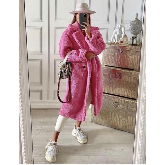 So Fancy Boutique Jackets & Blazers - SALE‼️NO OFFERS - LAMBSWOOL OVERSIZED TEDDY COAT